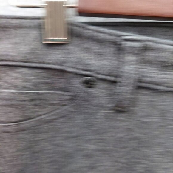 Calvin Klein  Charcoal Gray Pull On Stretch Pants Leggings Sz 8 No Front Pockets - Picture 8 of 16